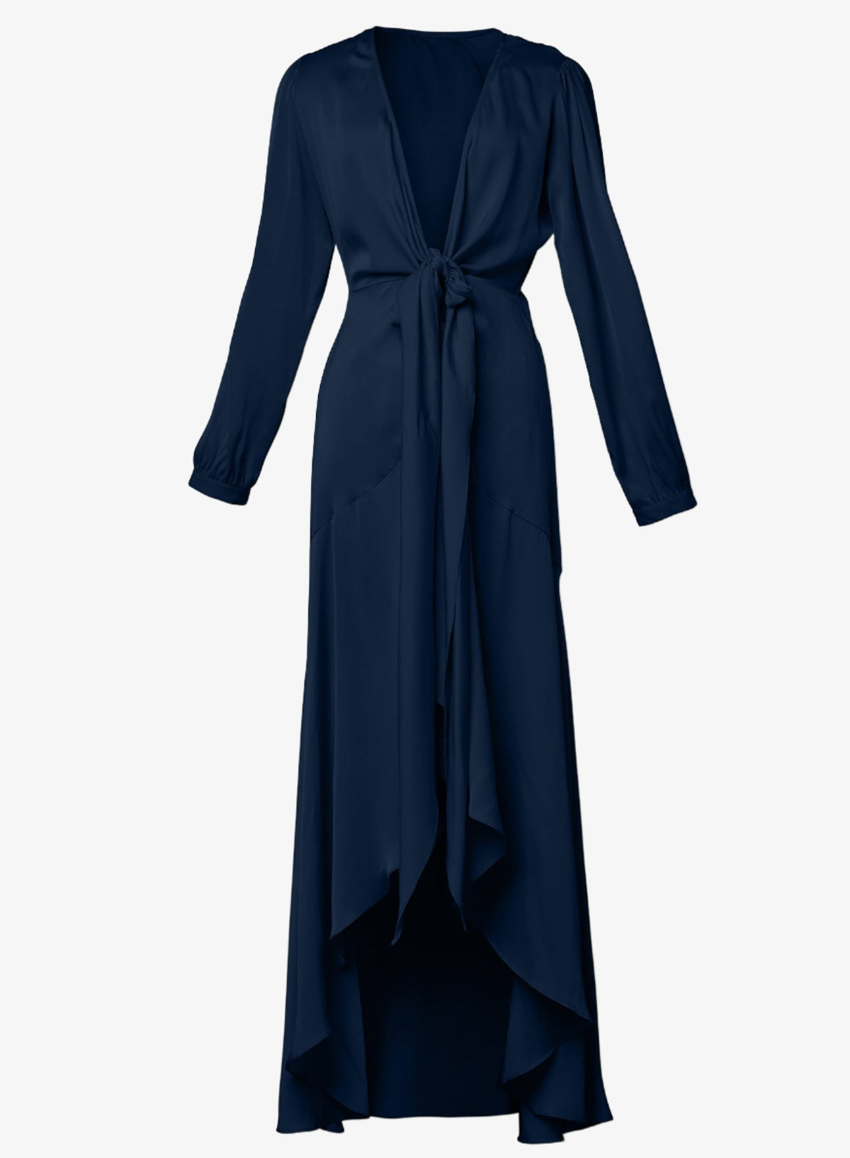 Ananda long dress - navy General silk95five