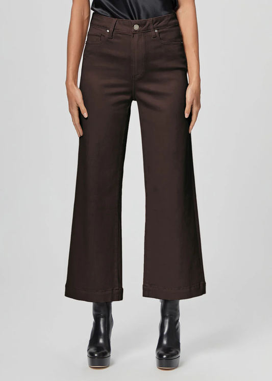 Anessa 31’ - chicory coffee luxe coating Trousers PAIGE