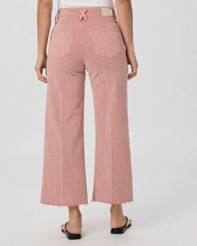 Anessa wide leg jean - vintage rose tint Jeans Paige