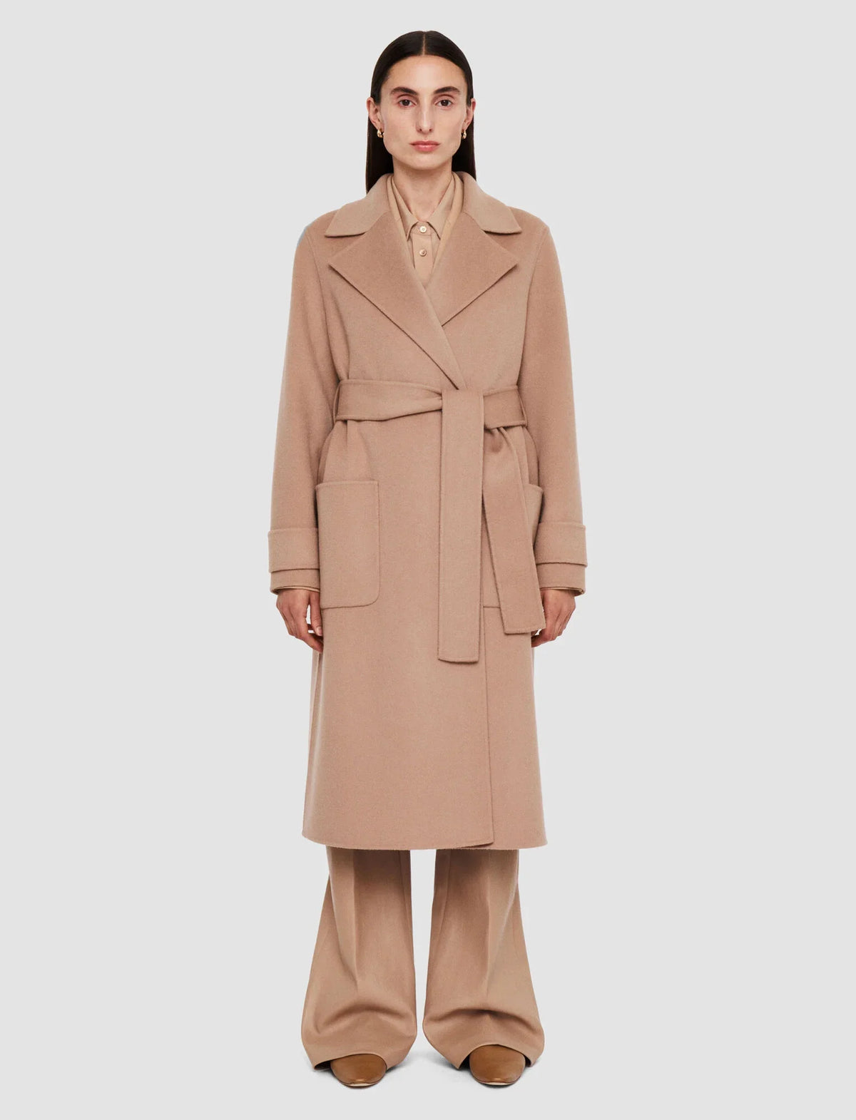 Arline double face cashmere coat - blusher Tailored Coats