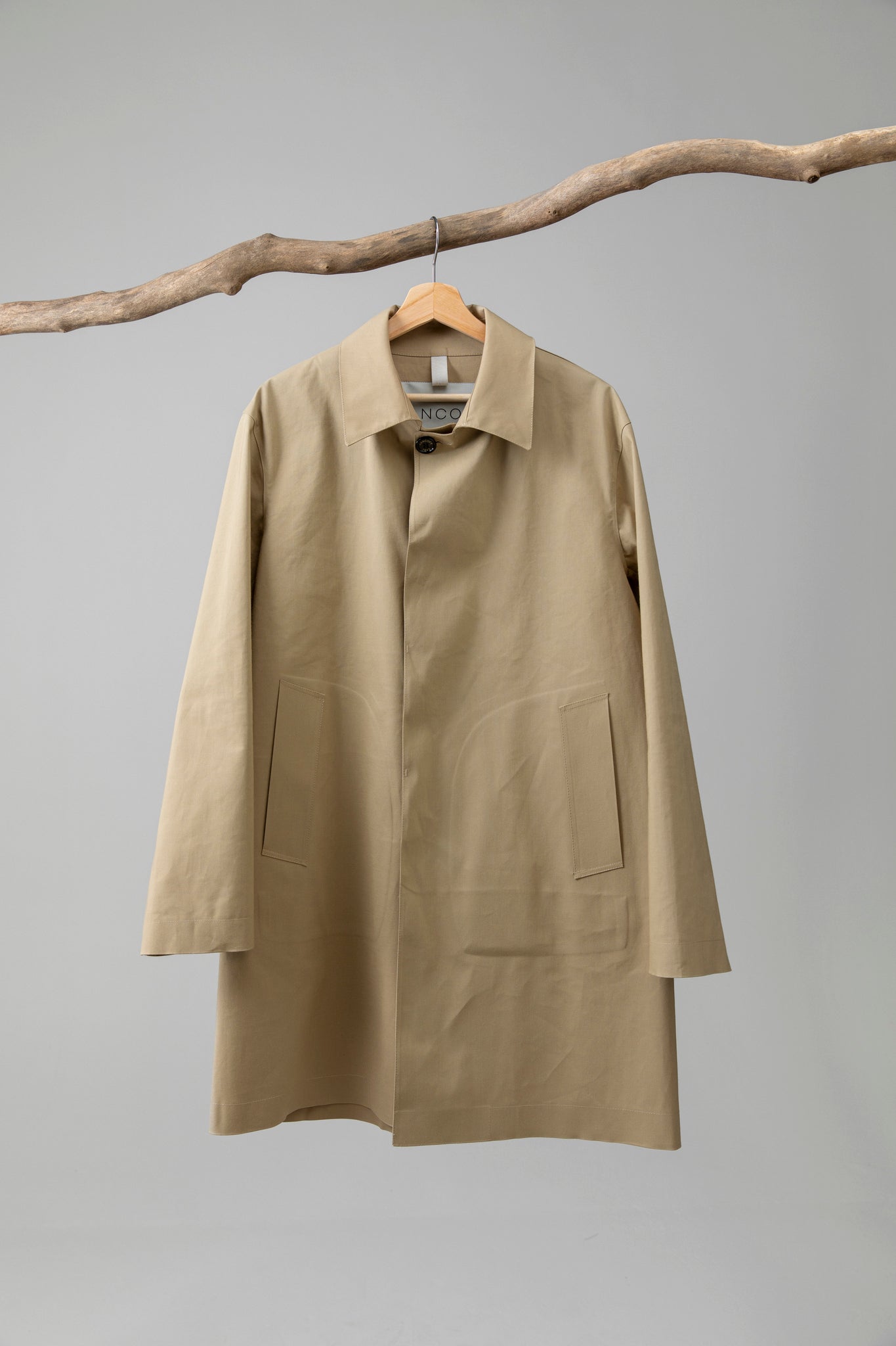 Article 14 men’s overcoat - fawn General HANCOCK OF SCOTLAND