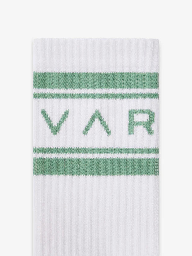 Astley active sock - white / cool sage Socks Varley