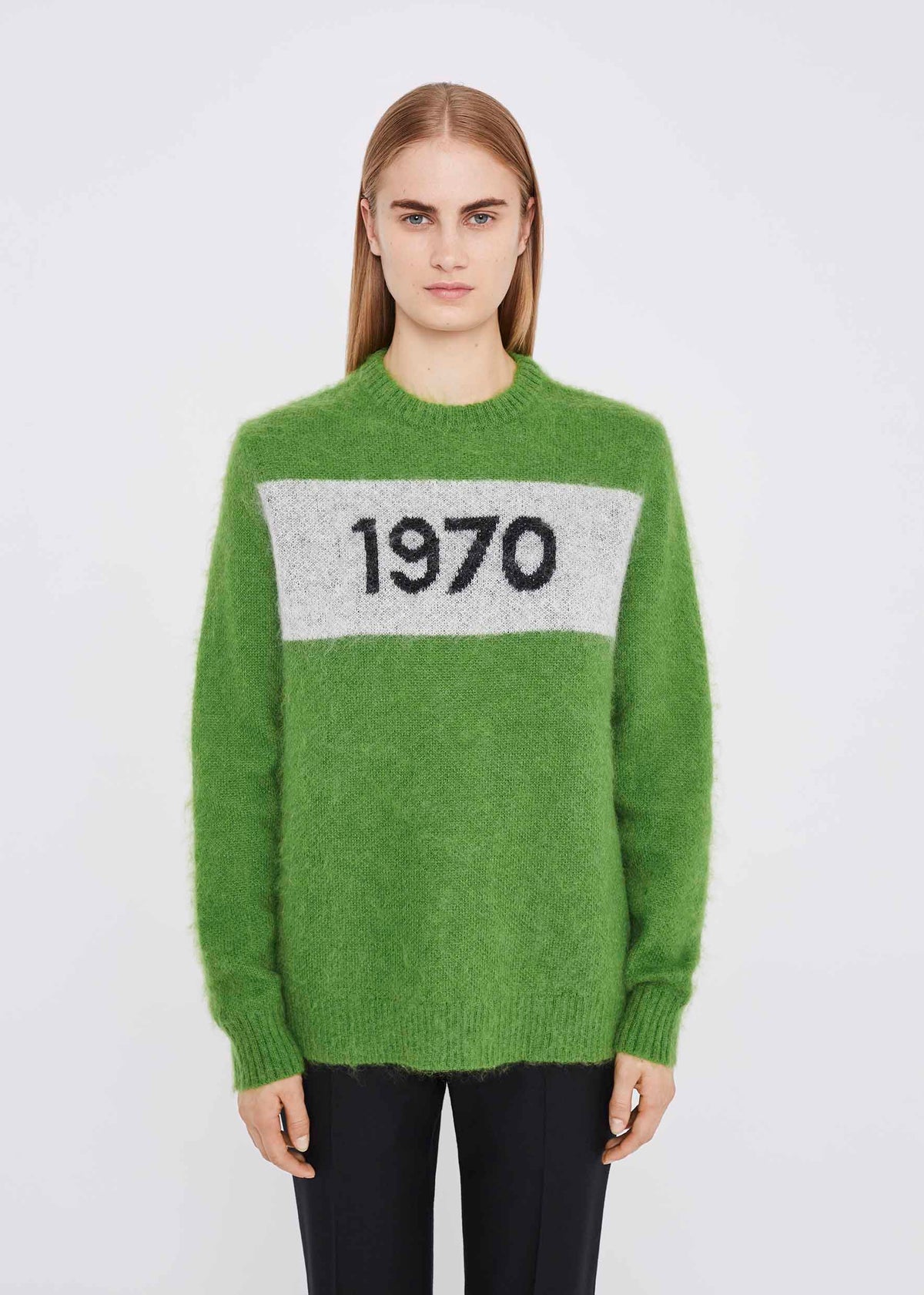 Bella freud 1970 mohair jumper - cactus Knitwear Bella Freud