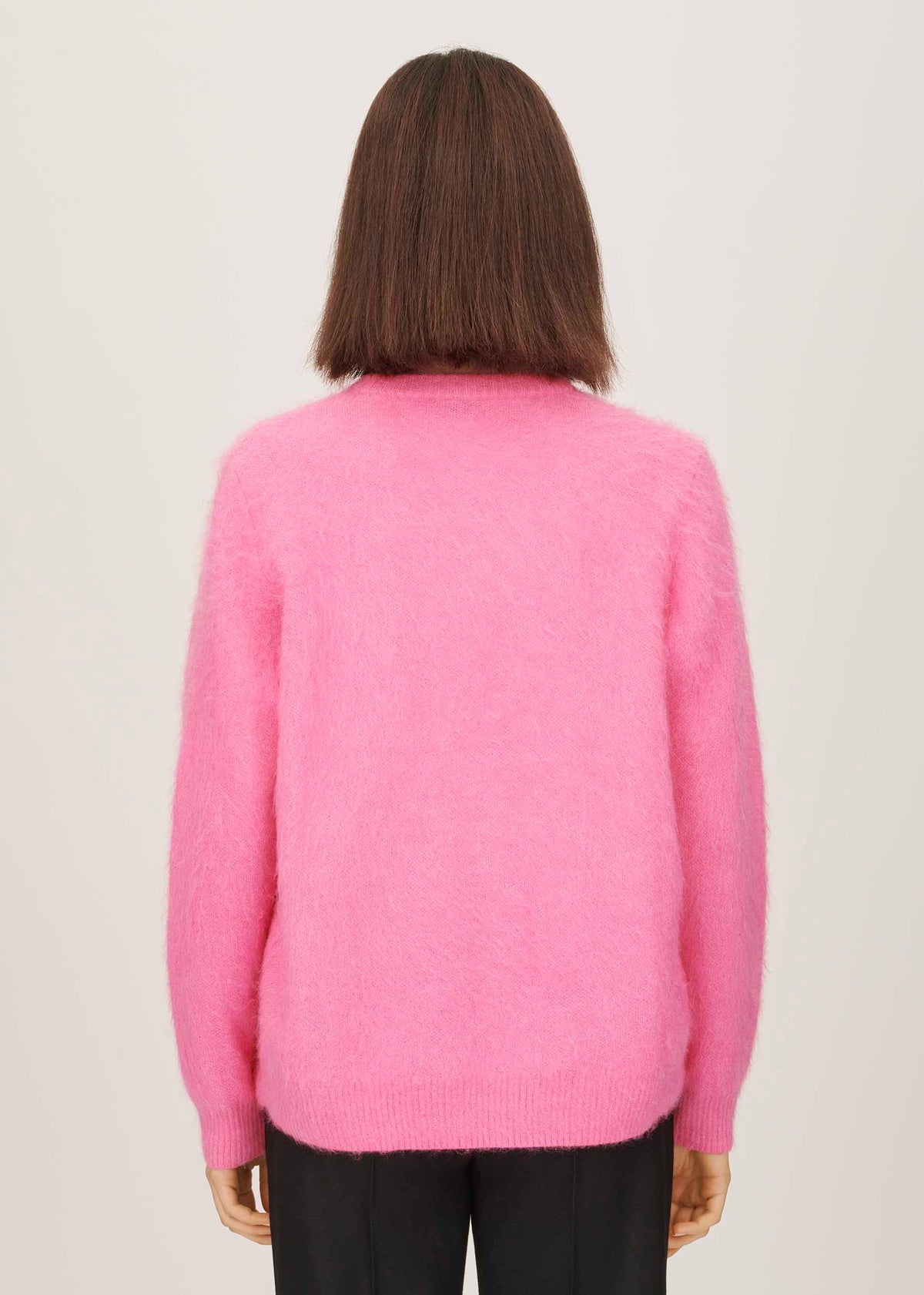 Bella freud 1970 mohair jumper - flamingo pink Knitwear