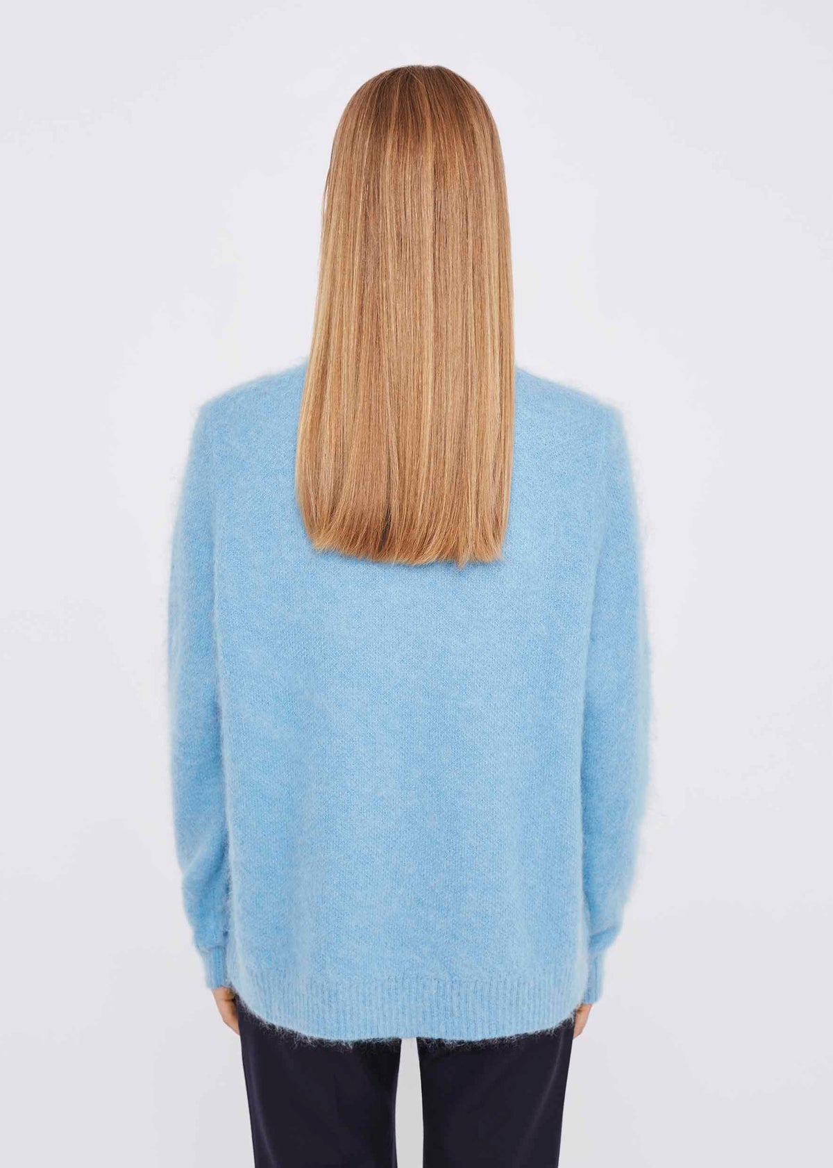 Bella freud 1970 mohair jumper - sky blue Knitwear Bella