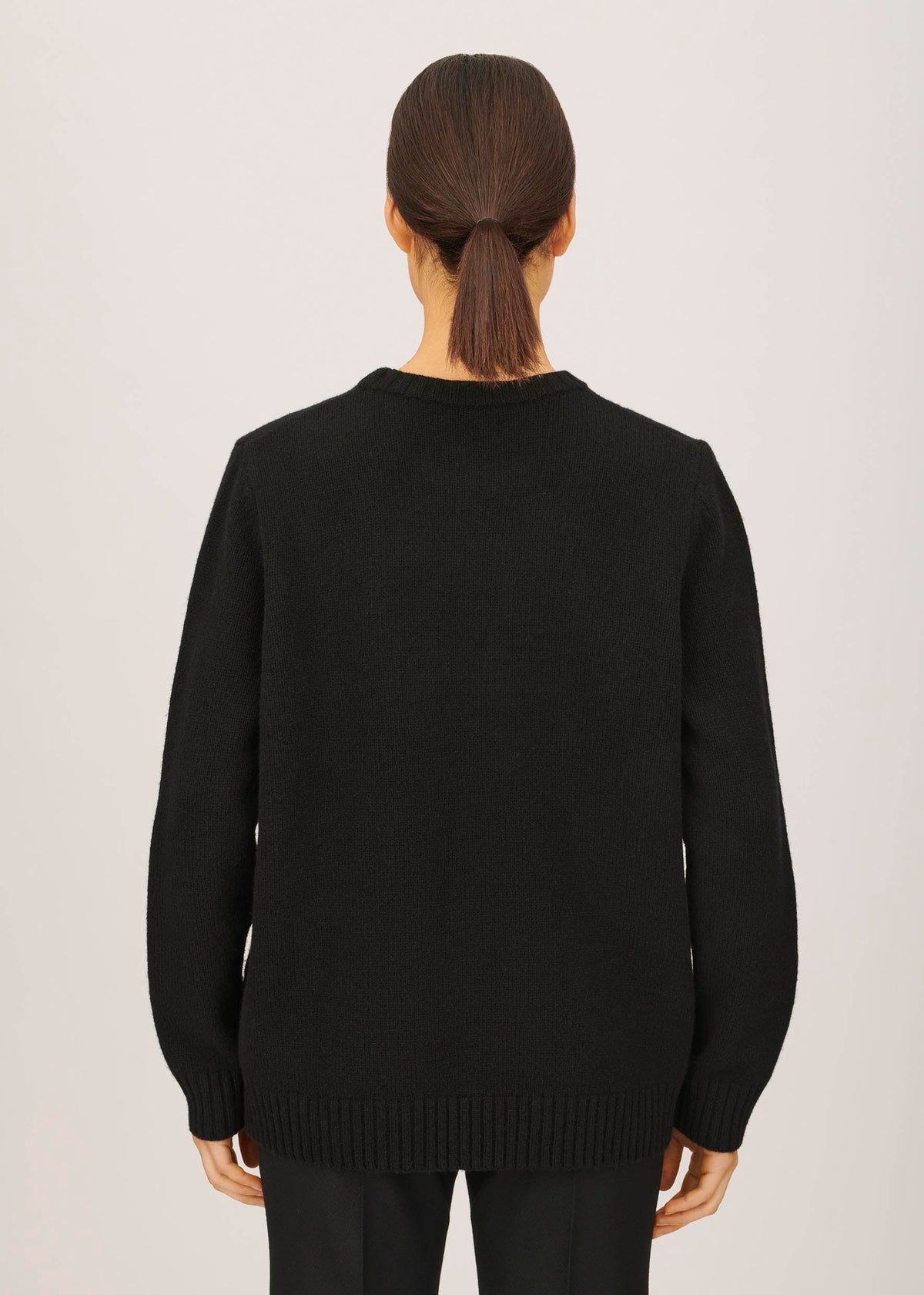 1970 oversized jumper - black Jumpers BELLA FREUD