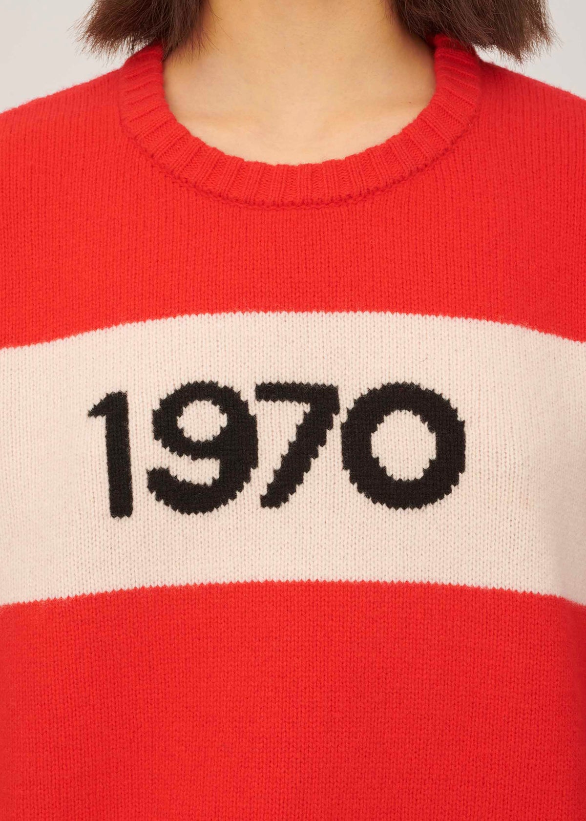 1970 oversized jumper - red Jumpers BELLA FREUD