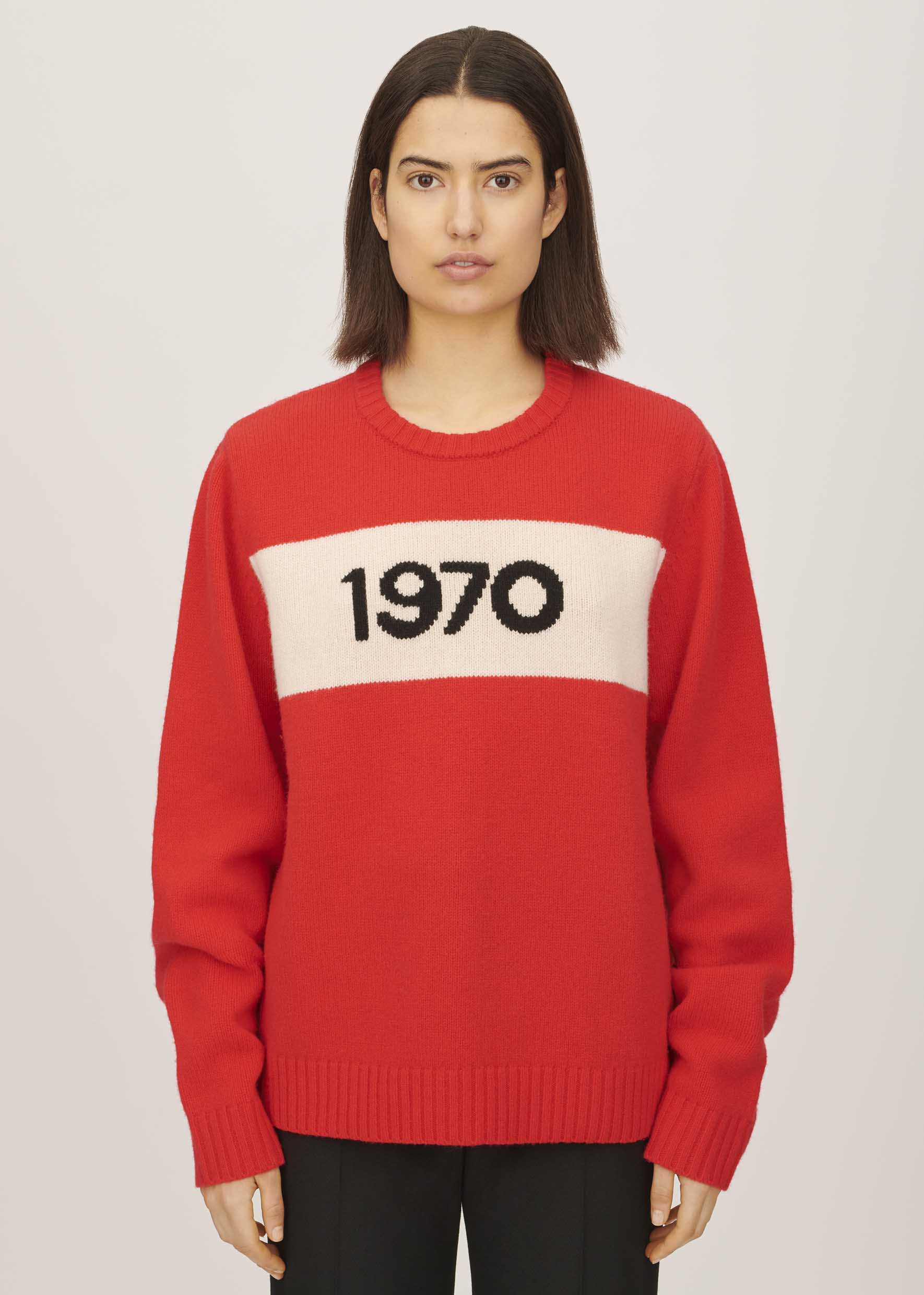 1970 oversized jumper - red Jumpers BELLA FREUD