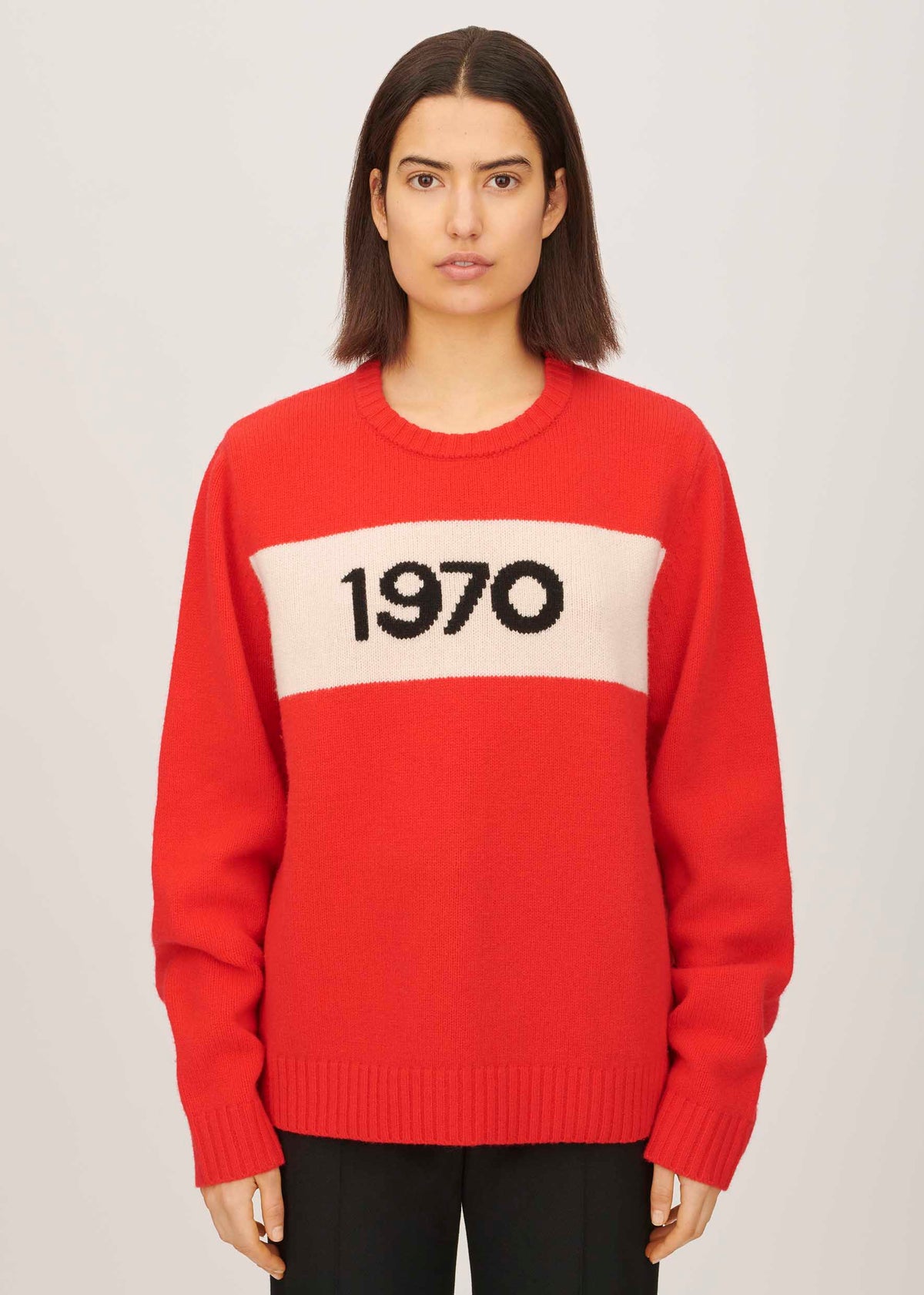 1970 oversized jumper - red Jumpers BELLA FREUD