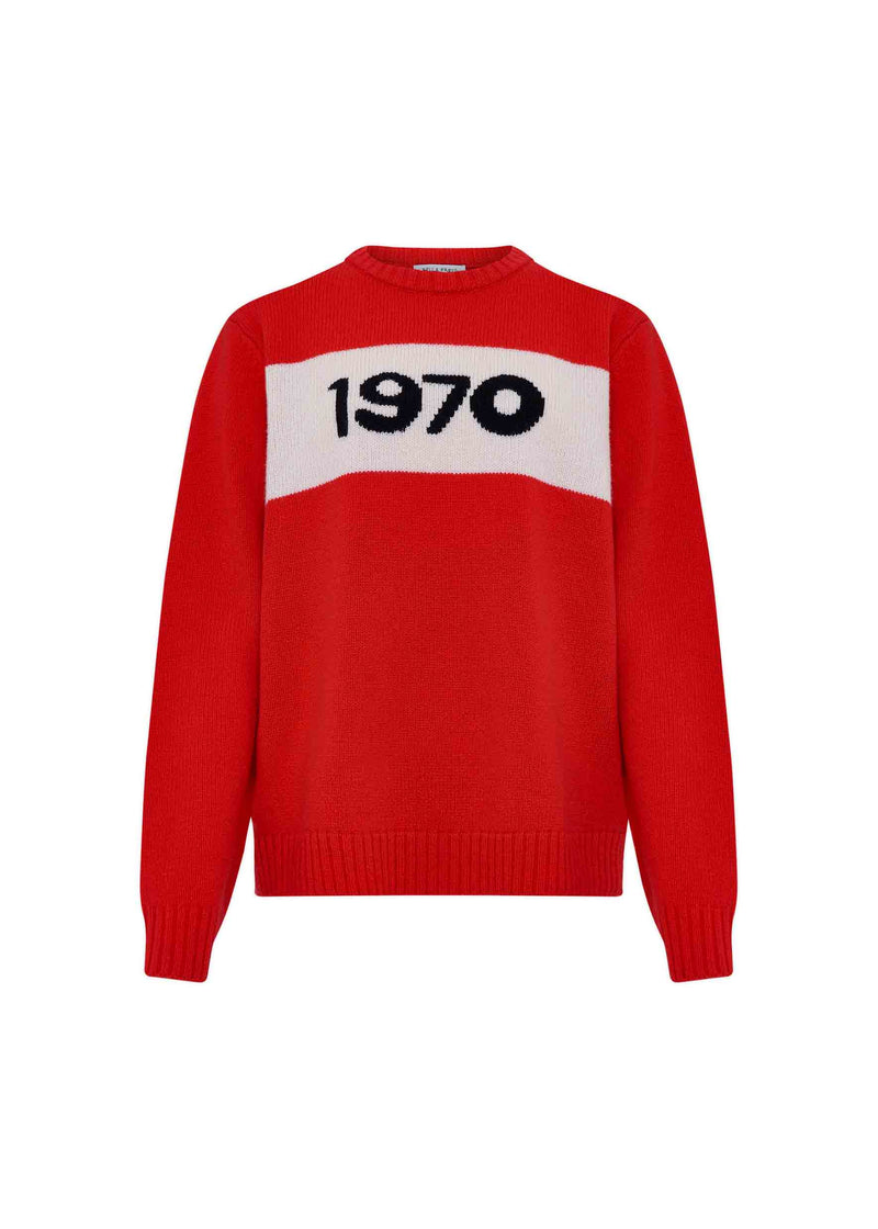 1970 oversized jumper - red Jumpers BELLA FREUD