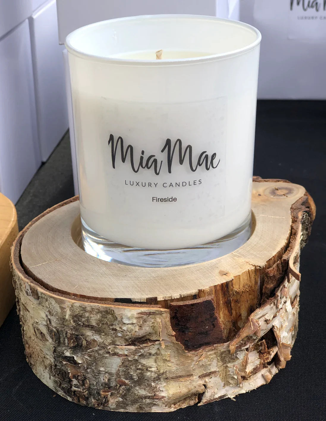 Candle - fireside 220g Accessories Mia Mae