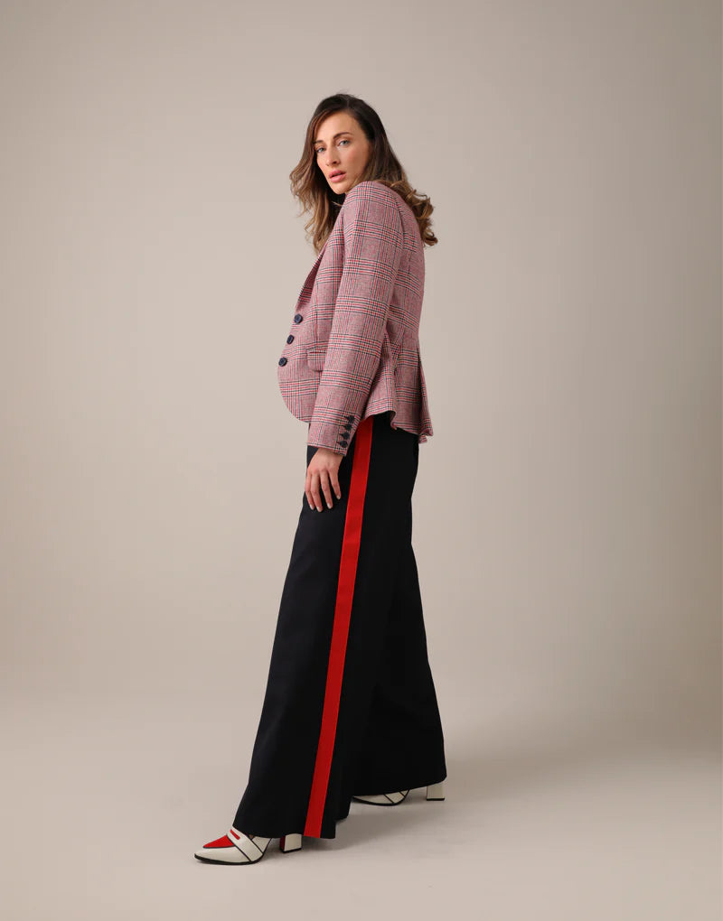 Caputh pant - navy / red Trousers Bearco