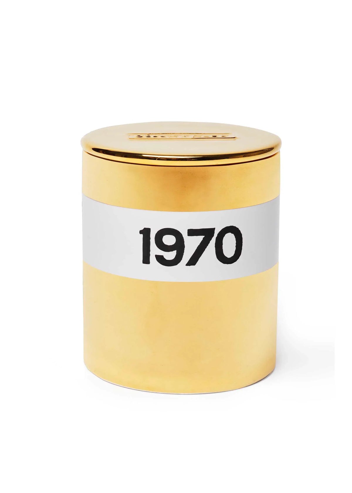 Ceramic 1970 candle - gold Accessories Bella Freud