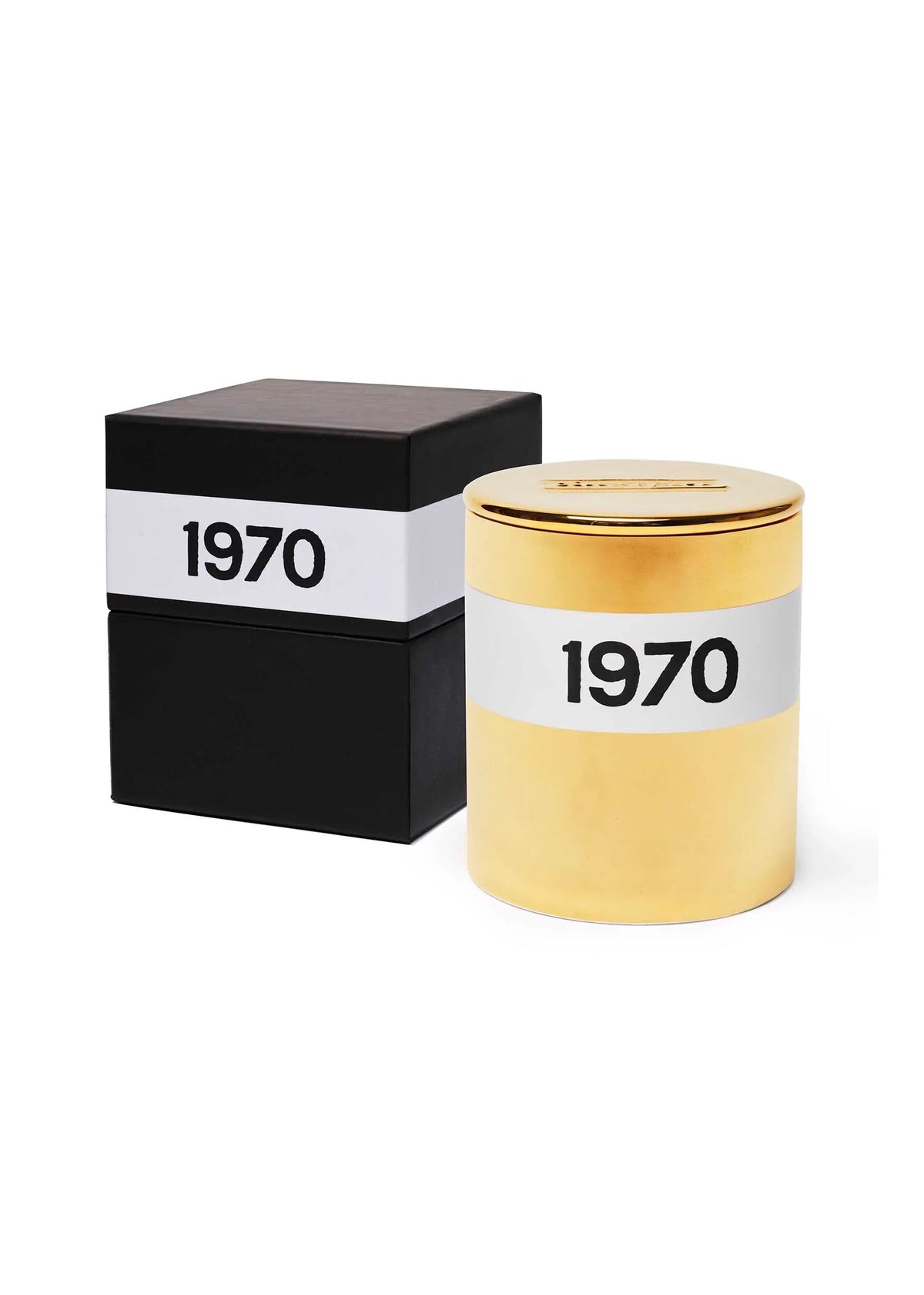 Ceramic 1970 candle - gold Accessories Bella Freud