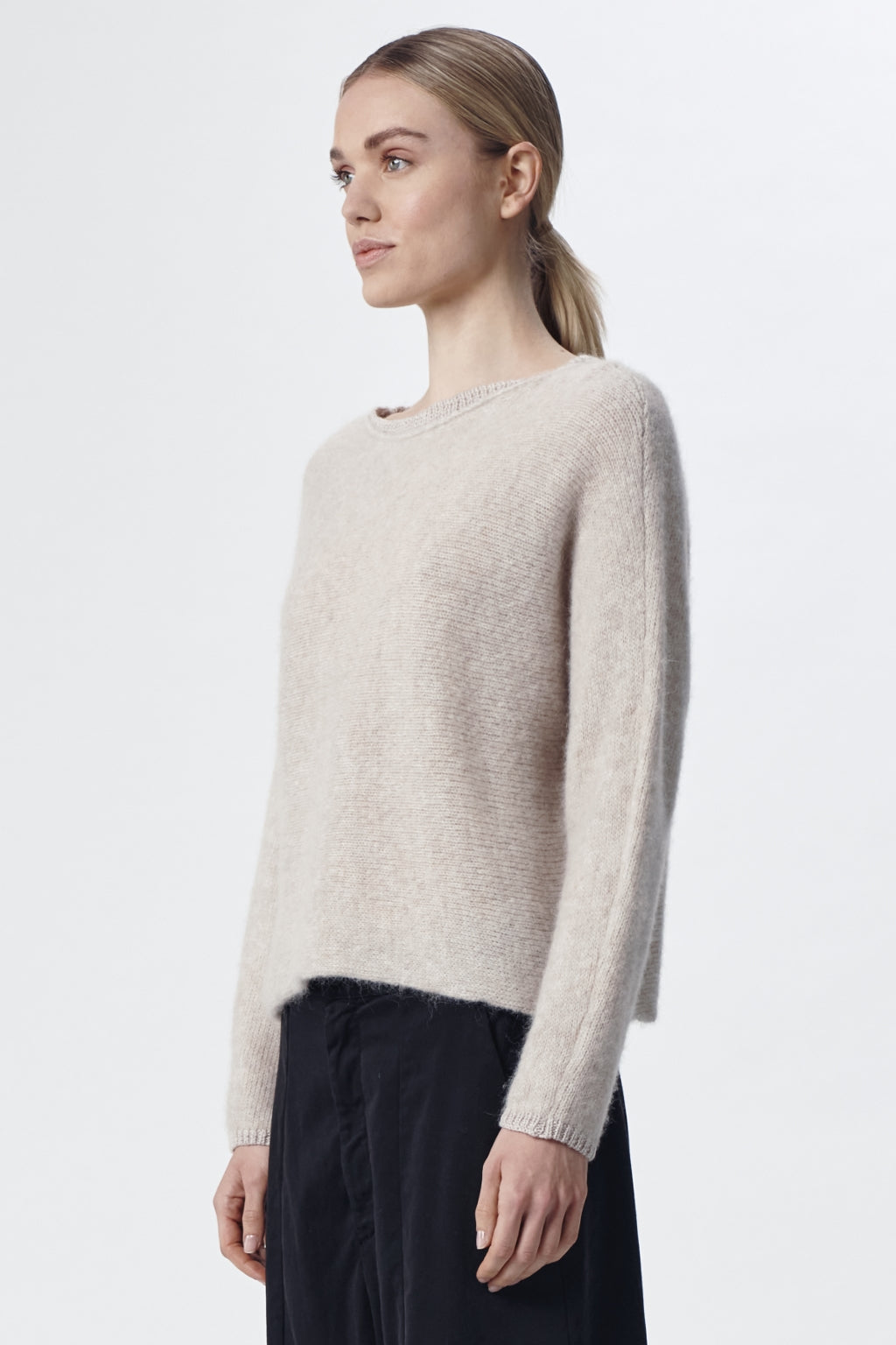 Cfdtry16512 jumper - sand Knitwear TRANSIT