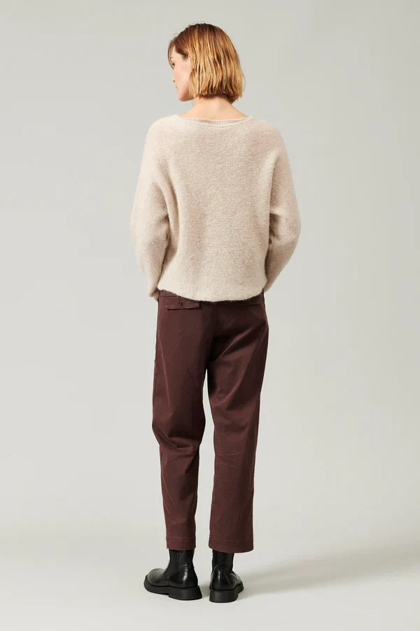 Cfdtry16512 jumper - sand Knitwear TRANSIT