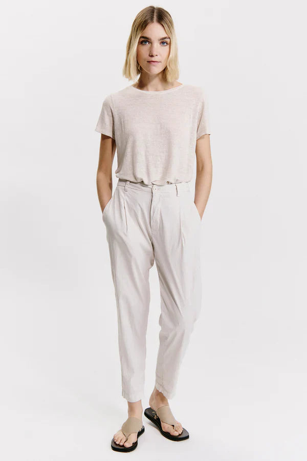 Cfdtrzm224 cotton stretch trousers - sand Trousers Transit