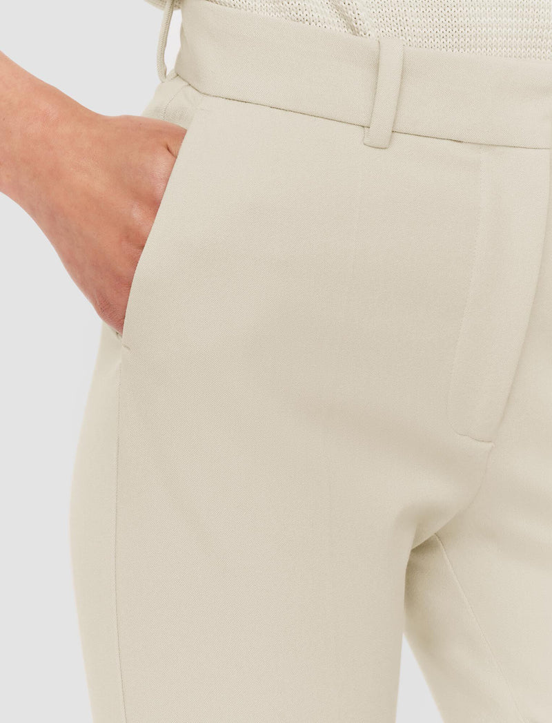 Coleman gabardine stretch trousers - quail Trousers Joseph