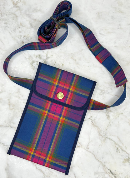 Cross body phone pouch - blair tartan Accessories BEARCO