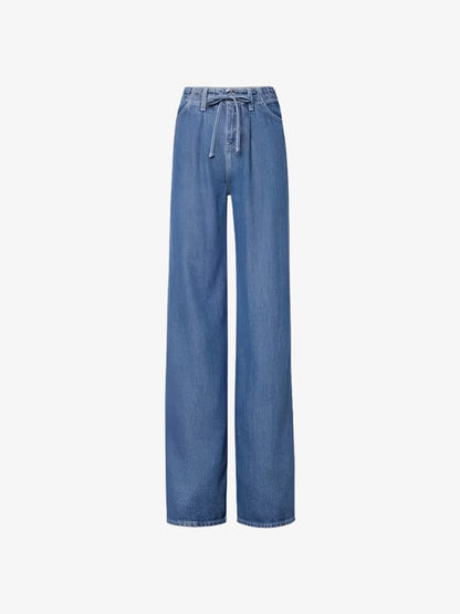 Drawstring wide leg - ghost Denim Jeans Frame