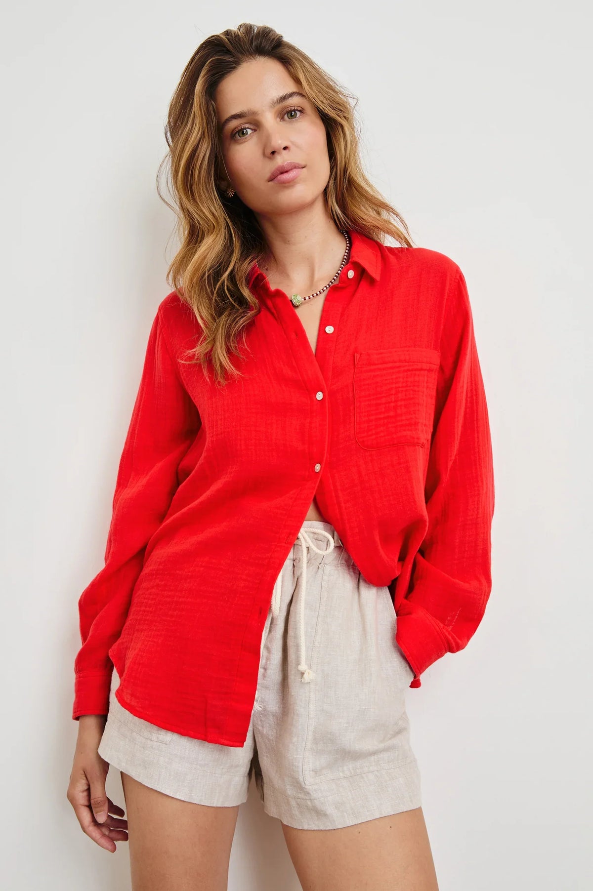 Ellis shirt - cherry Shirts Rails