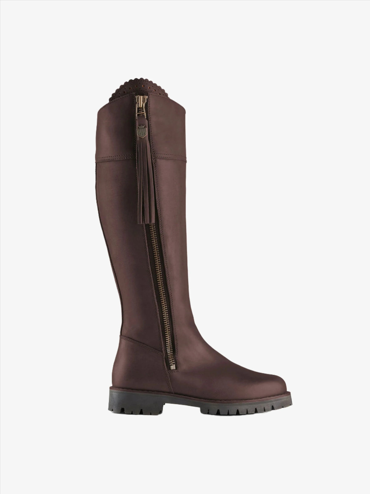 Explorer - mahogany leather Tall Boots FAIRFAX & FAVOR