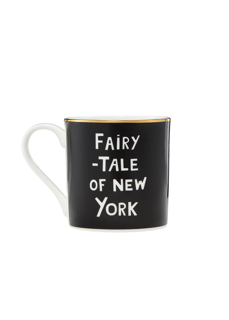 Fairytale of new york mug - black Accessories Bella Freud