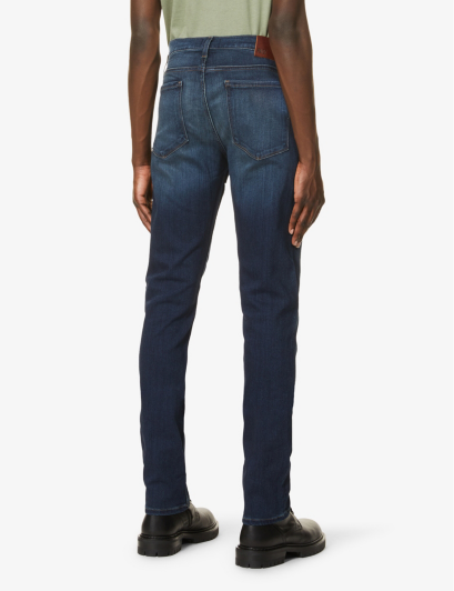 Federal straight leg slim fit stretch denim jeans - blakely