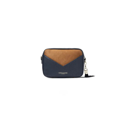 Finsbury Bag - Tan/Navy Bags & Purses FAIRFAX & FAVOR