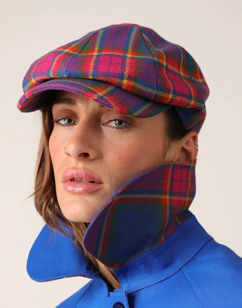 Flat cap - modern blair tartan Hats BEARCO