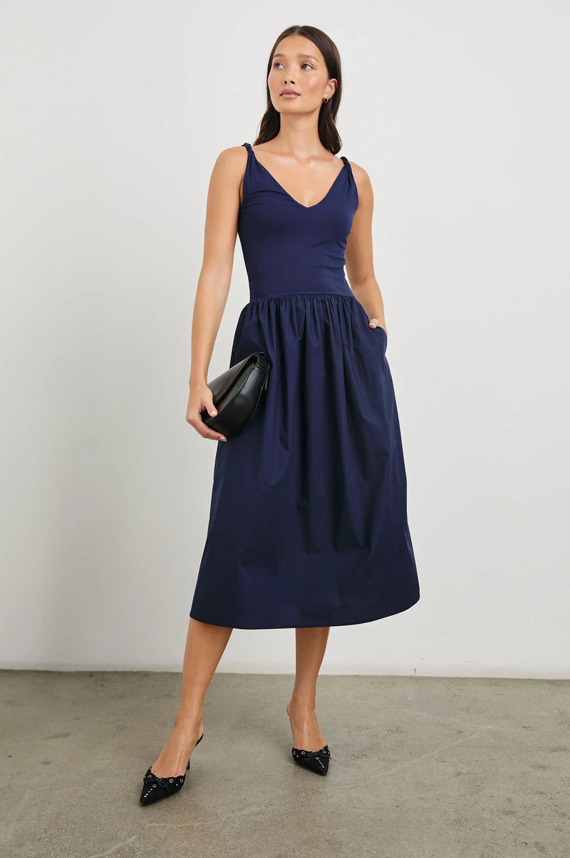 Franca dress - navy Sweater Rails