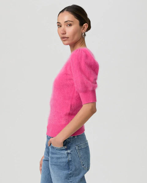 Gladiolus cashmere sweater - cherries jubilee Knitwear Paige