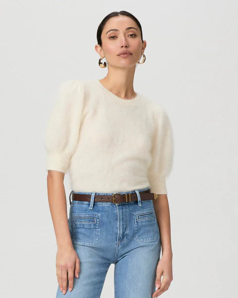 Gladiolus cashmere sweater - ivory Knitwear Paige