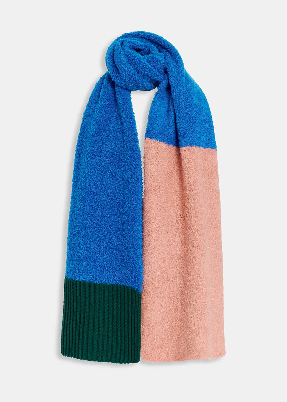 Goffee bouclé-knitted scarf Scarves ESSENTIEL ANTWERP