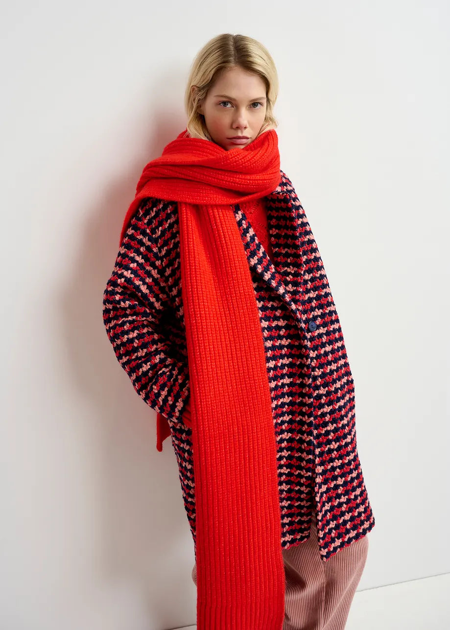 Gonovan rib-knitted scarf Scarves ESSENTIEL ANTWERP