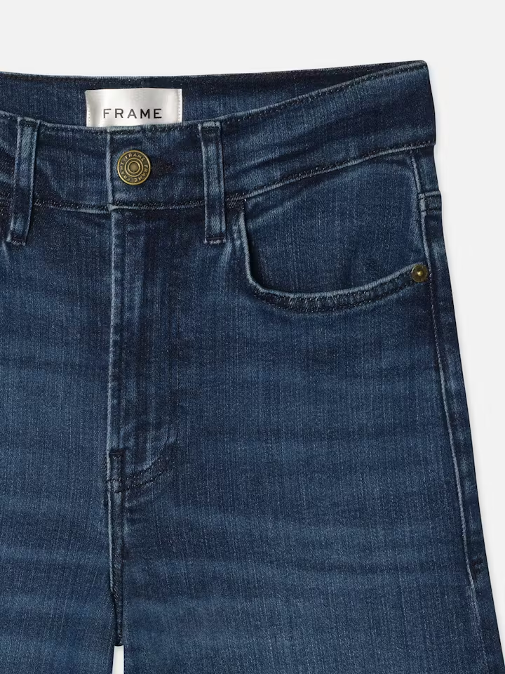 Le palazzo crop raw fray - calvin Jeans Frame