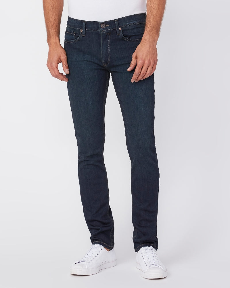 Lennox slim fit stretch denim jeans - cellar Jeans PAIGE