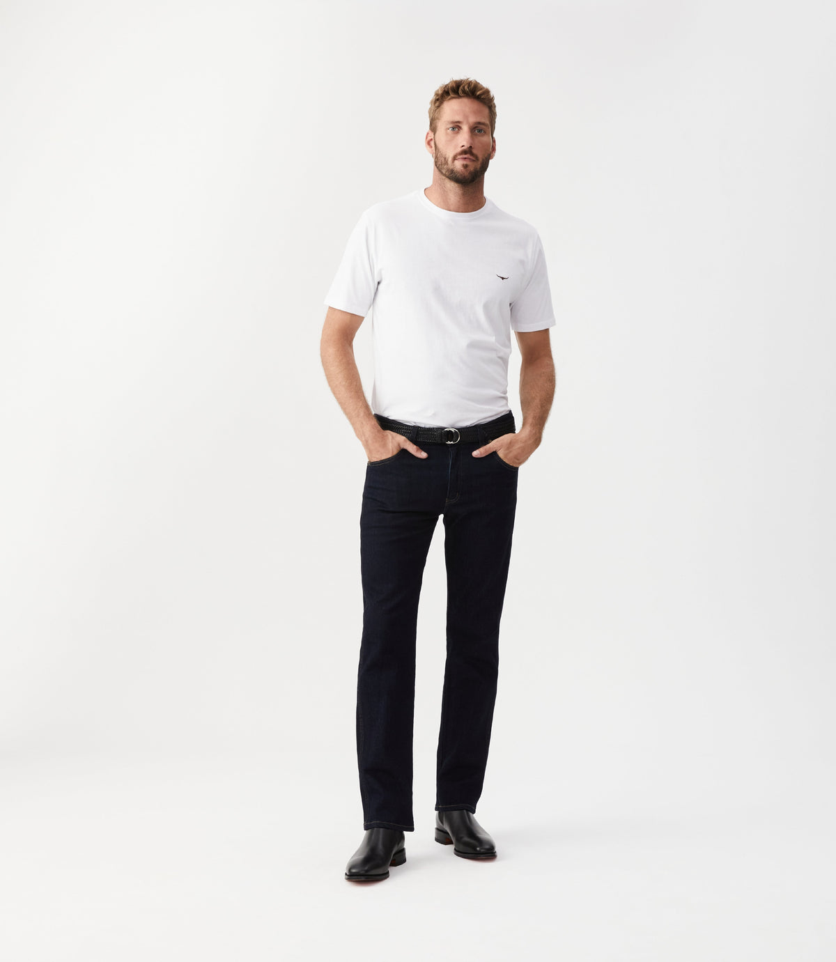 Linesman slim jeans - navy Jeans R.M. WILLIAMS