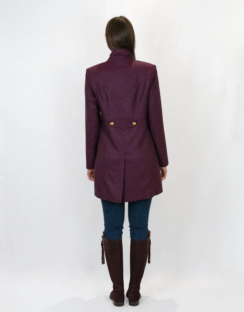 Longline blazer - mulberry Blazers Bearco