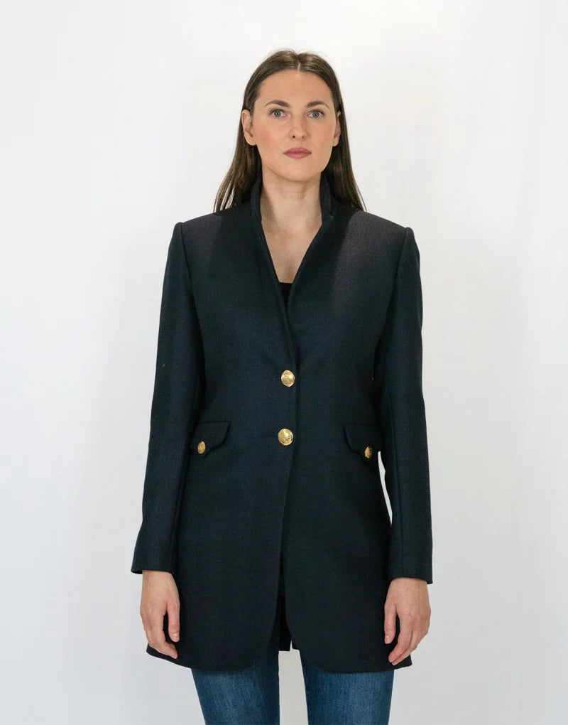 Longline blazer - navy loxley Blazers Bearco