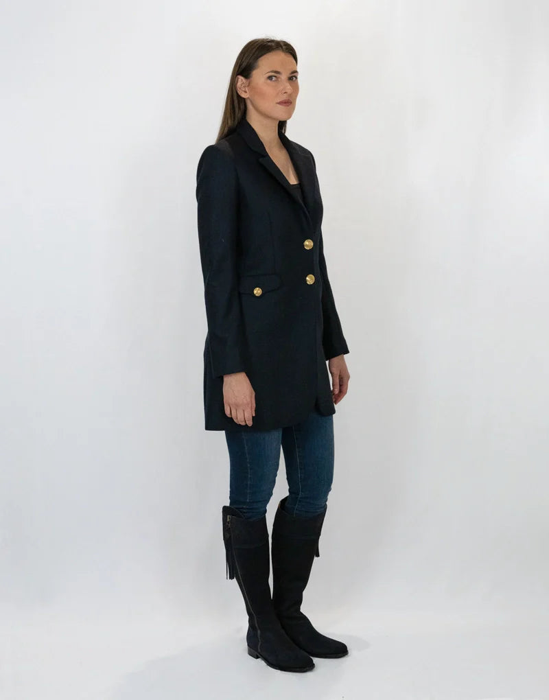 Longline blazer - navy loxley Blazers Bearco