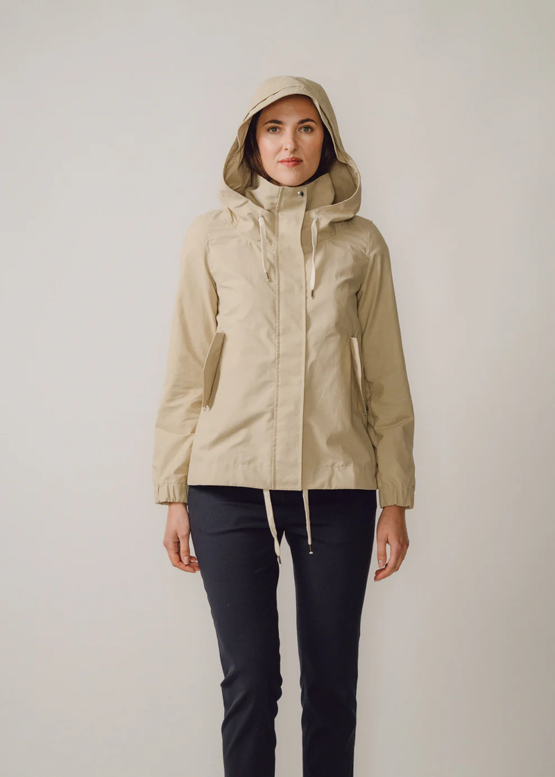 Luisa water repellent jacket - beige Rain Jackets BEIRA