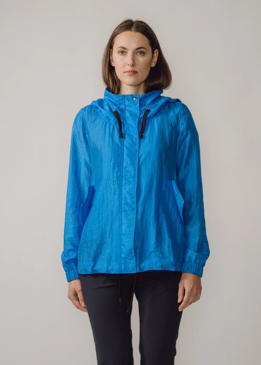 Luisa water repellent jacket - blue Rain Jackets BEIRA