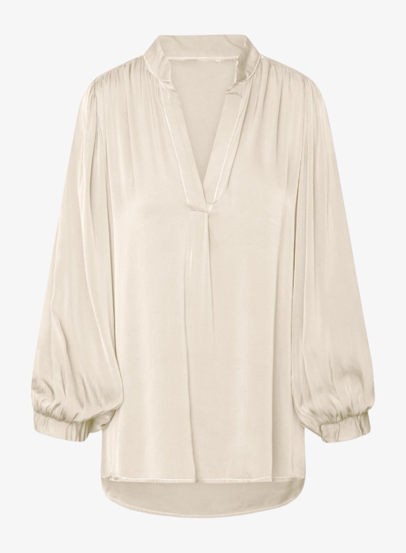 Madras blouse - nouvelle white General silk95five