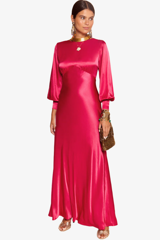 Marni dress - raspberry Dresses RIXO