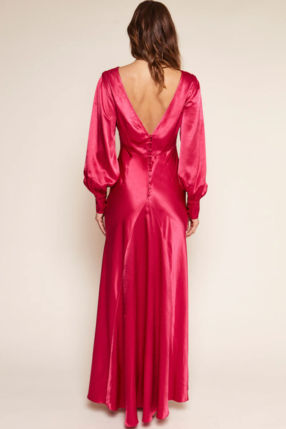 Marni dress - raspberry Dresses RIXO