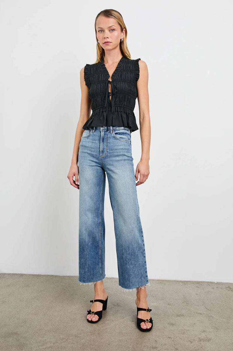 Martine top - black Shirts Rails