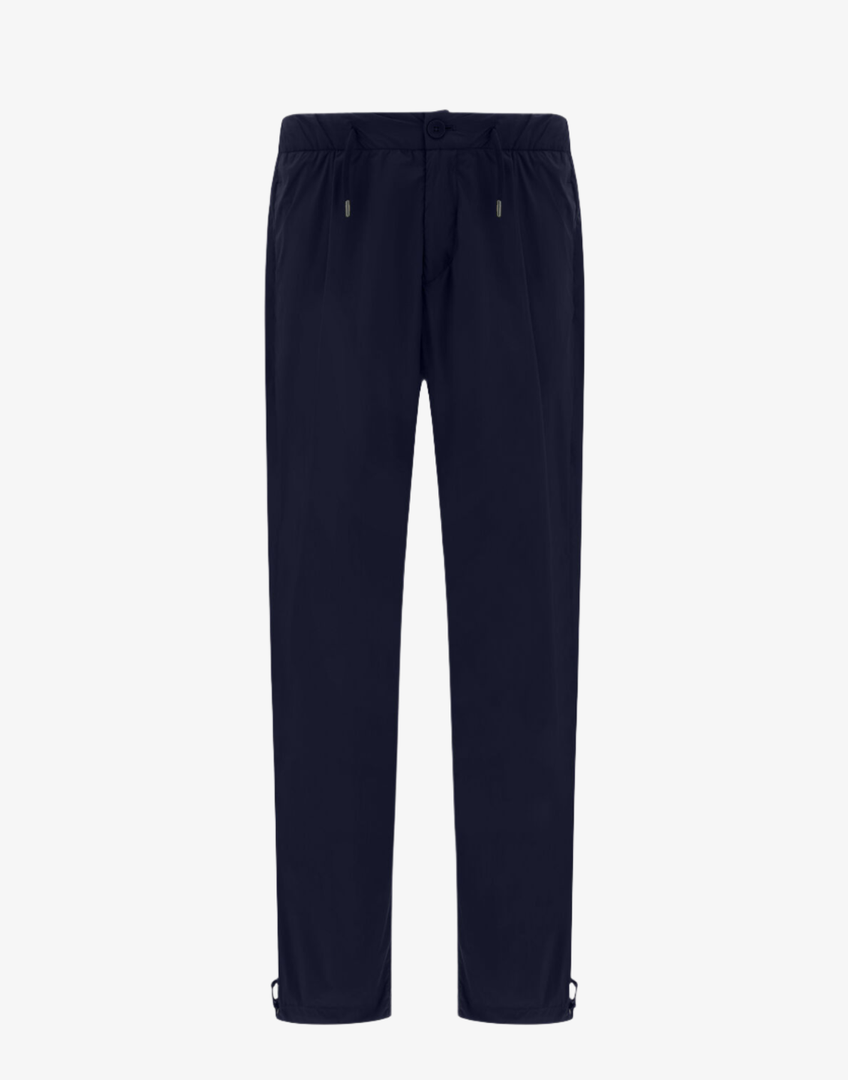 Relaxed technical pants - navy blue Trousers Herno