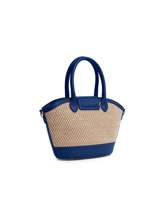 Mini windsor basket bag - porto blue leather Bags & Purses