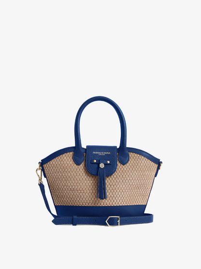 Mini windsor basket bag - porto blue leather Bags & Purses